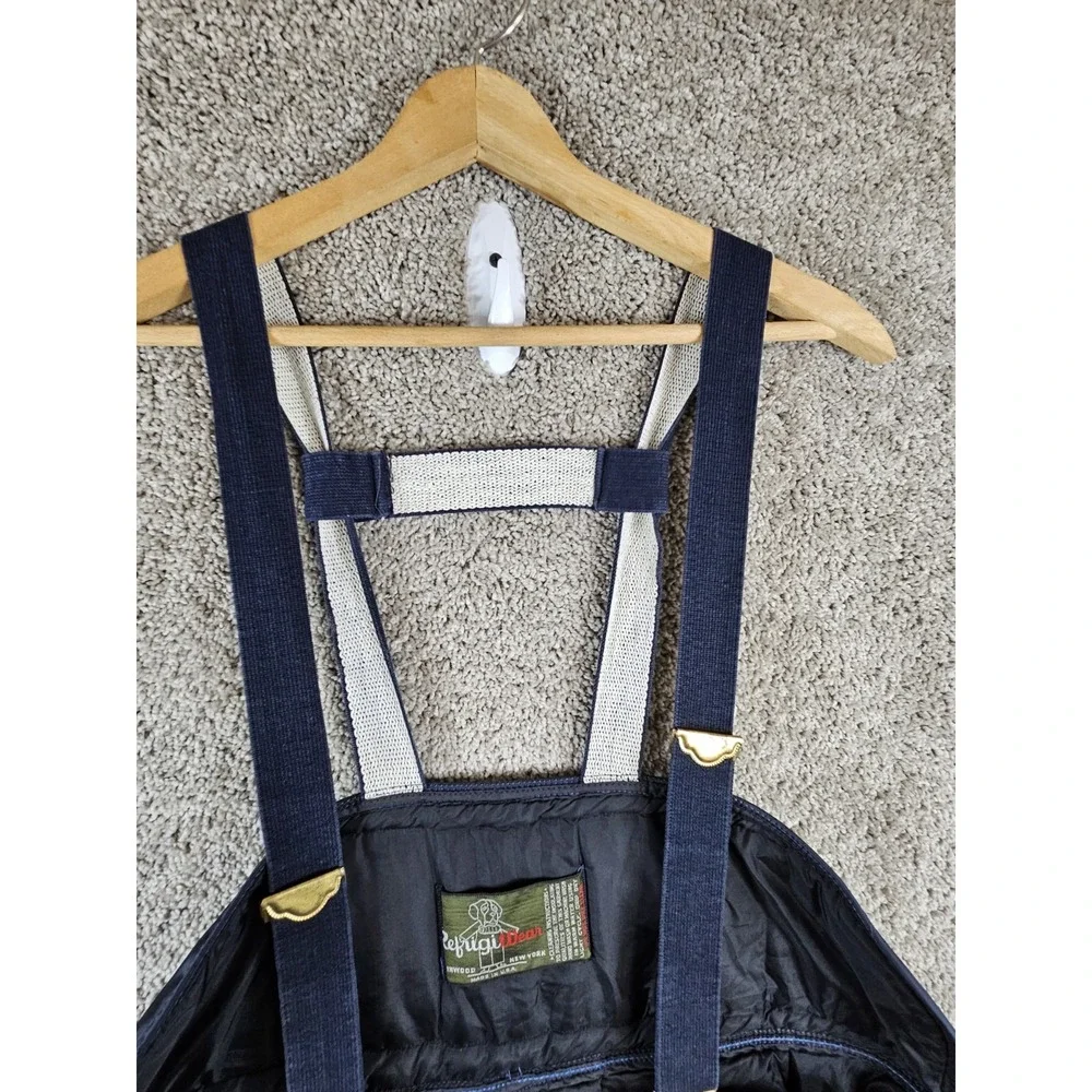 Vintage Refrigiwear Bibs‎ Overalls 345 Insulated Overalls Mens Medium Made USA